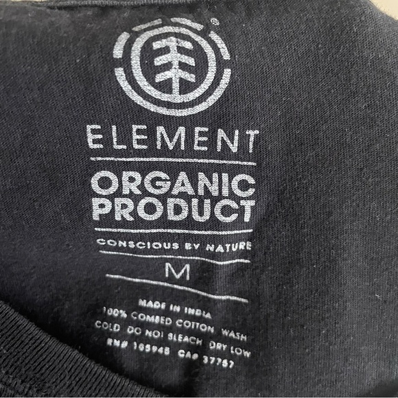 Element Graphic Short Sleeve Tee Shirt Top | Black - Picture 5 of 6